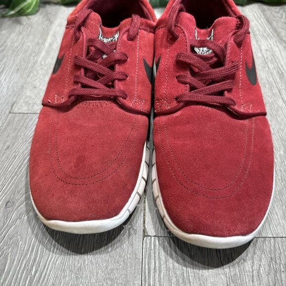 Nike SB Stefan Janoski Max Suede 2015 - Team Red - Size US 8 Skateboard - Picture 3 of 9